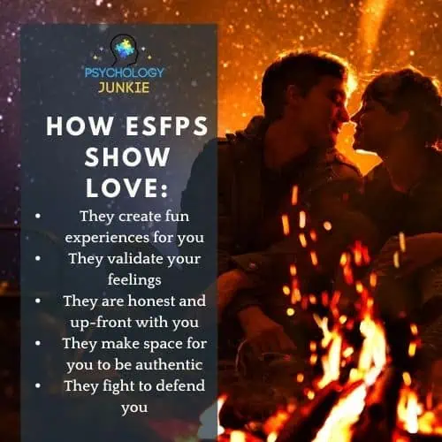 How ESFPs Show Love