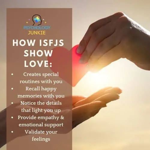 How ISFJs Show Love