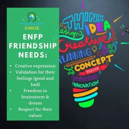 ENFP friendships