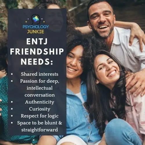 ENTJ friendship needs