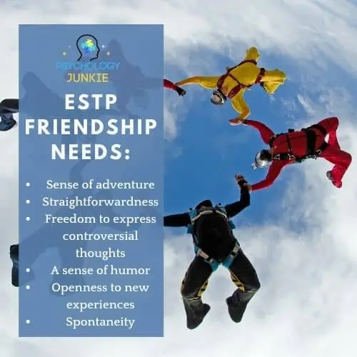 ESTP friendship needs