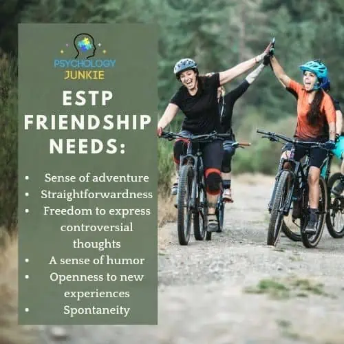 What the ESTP woman needs in a friendship