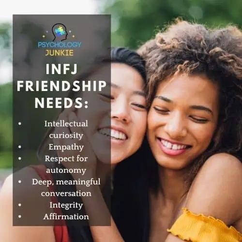What the INFJ woman needs in a friendship