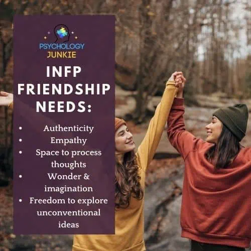 What the INFP woman needs in a friendship