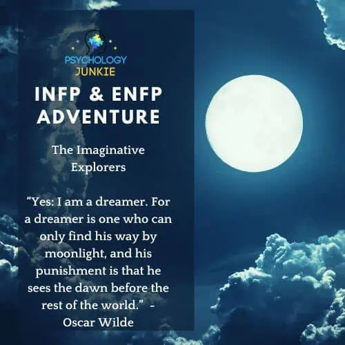INFP and ENFP adventurers