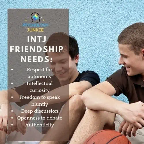 INTJ friendship needs