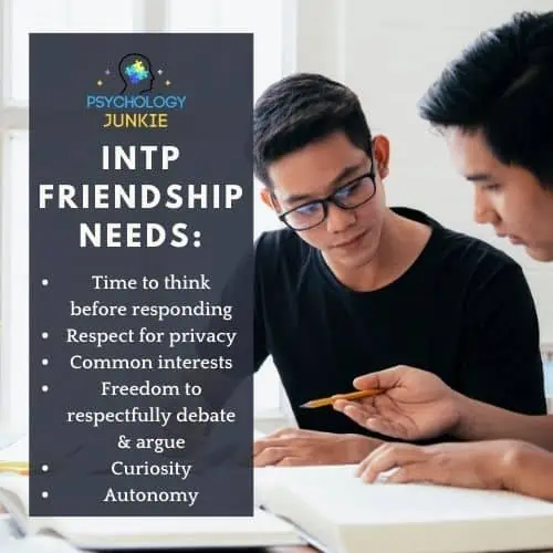 INTP friendship needs