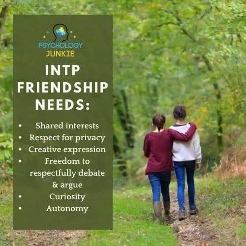 What the INTP woman needs in a friendship