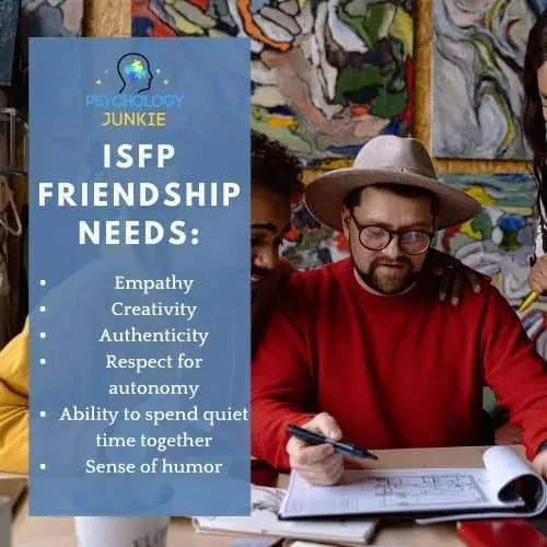 ISFP friendship needs