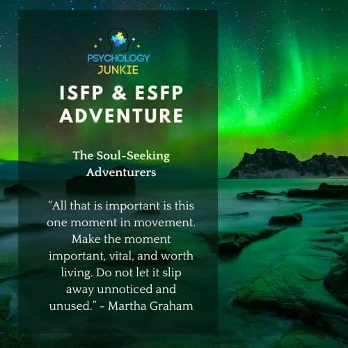 ISFP and ESFP adventurers