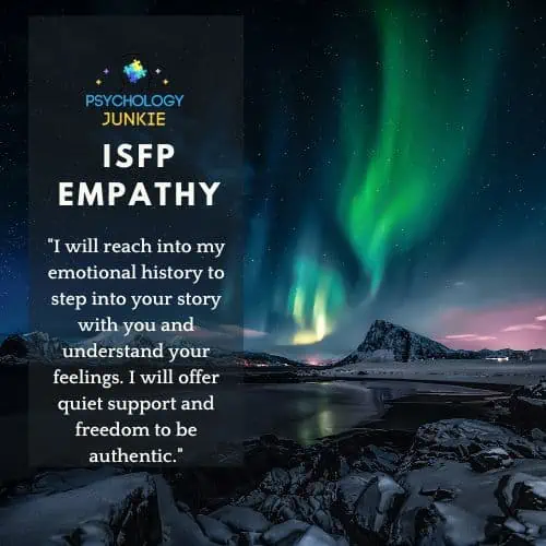 ISFP empathy and introverted feeling