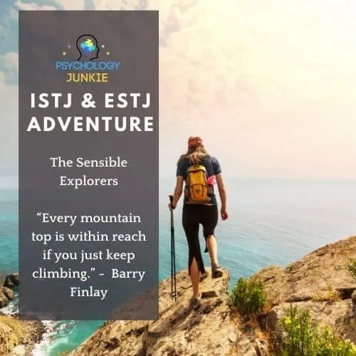 Adventure for ISTJs and ESTJs