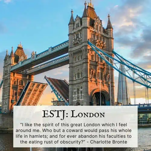 ESTJ London