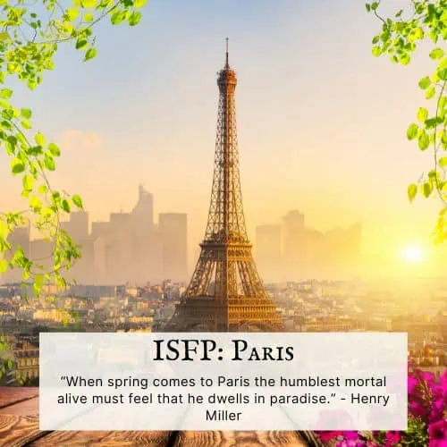 ISFP city of Paris