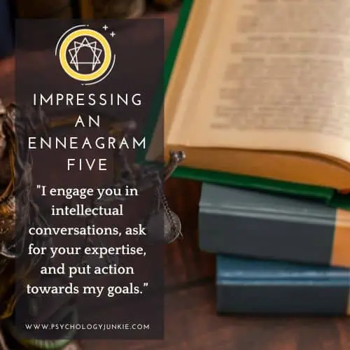 Impressing an Enneagram 5