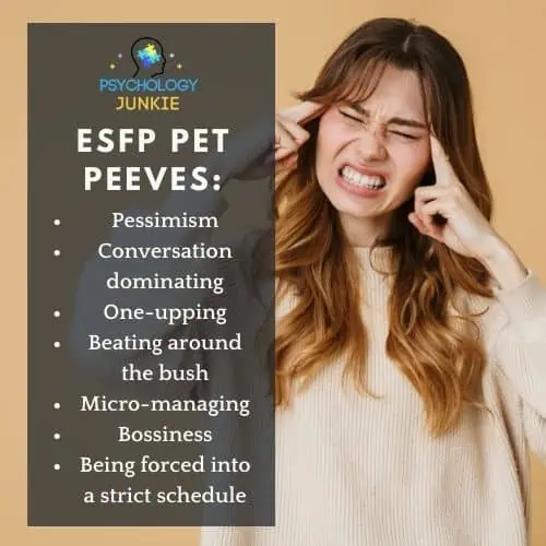 ESFP pet peeves