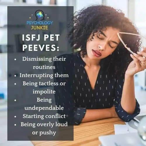 ISFJ pet peeves