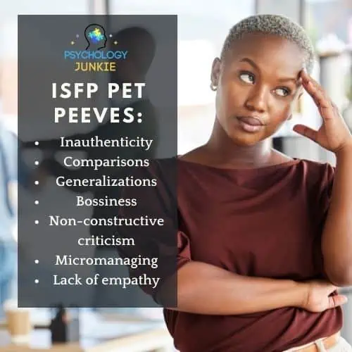 ISFP pet peeves