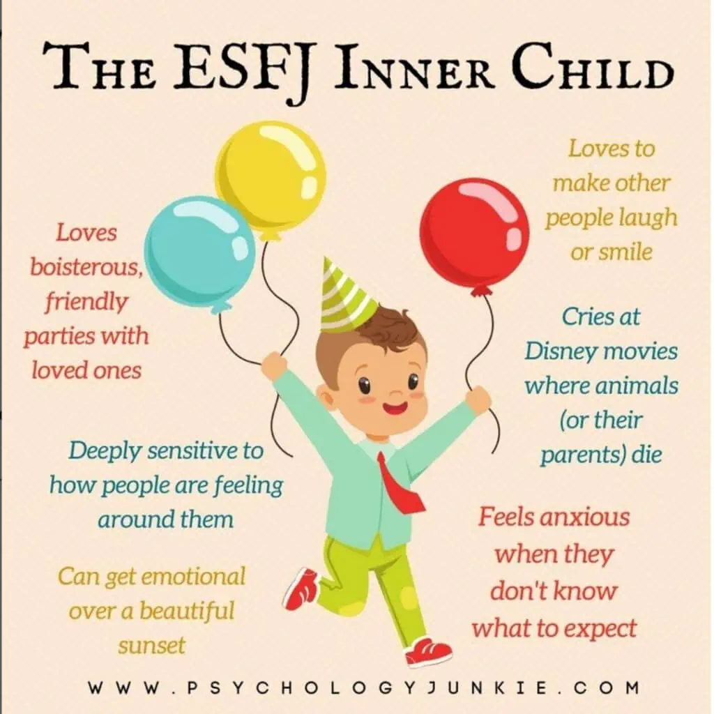 ESFJ Inner Child