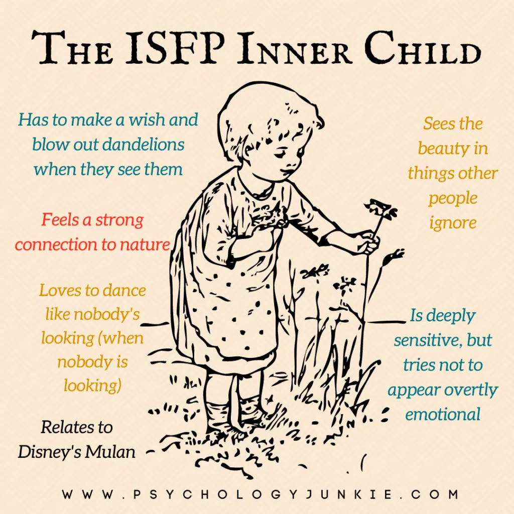A look at the ISFP's inner child