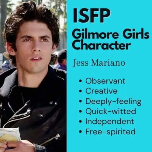 Jess Mariano is an ISFP
