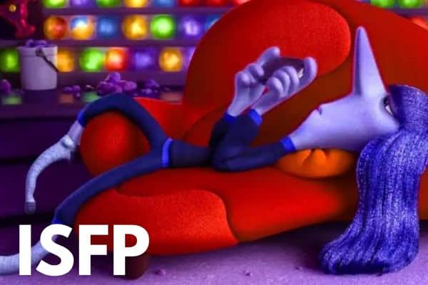 Ennui from Inside Out 2 is an ISFP