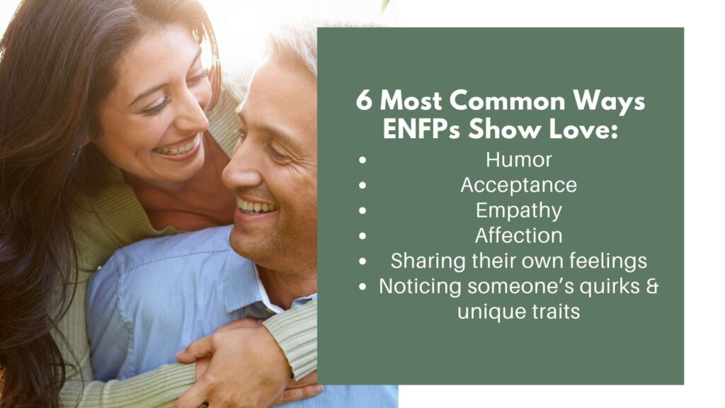 How ENFPs Show Love