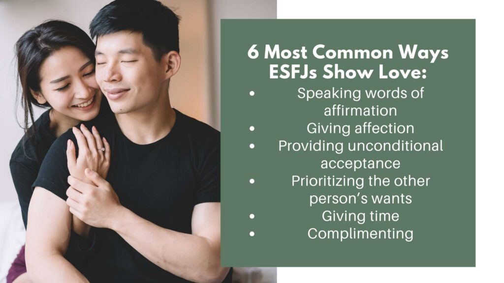 How ESFJs Show Love