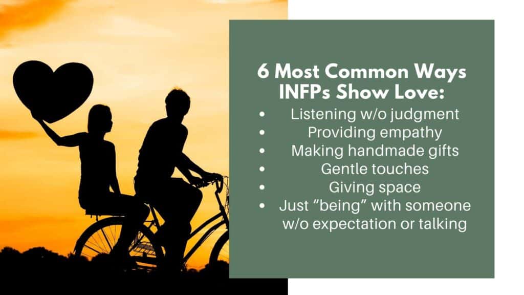 How INFPs Show Love