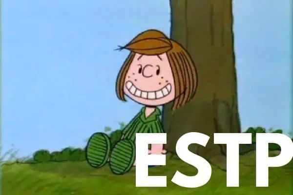 Peppermint Patty is an ESTP
