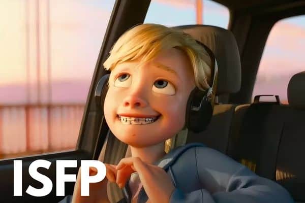 Riley from Inside Out is an ISFP