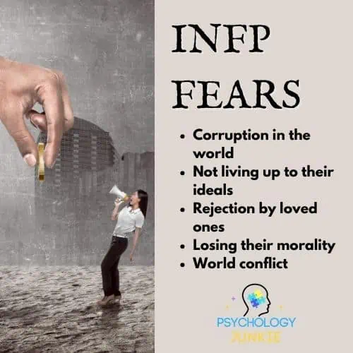 INFP fear list