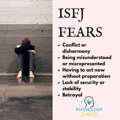 ISFJ fear list