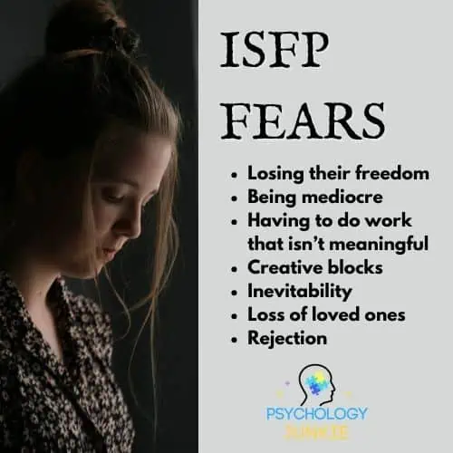 ISFP fear list