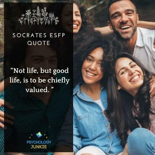 ESFP Socrates Quote