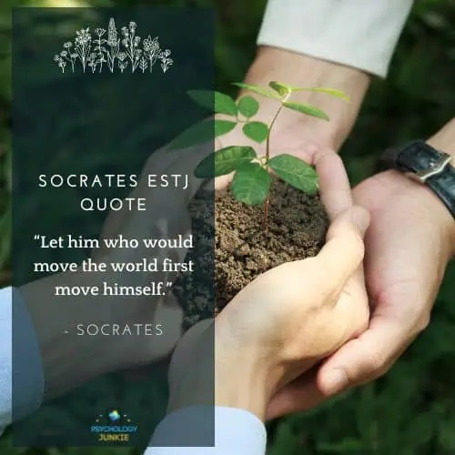 ESTJ Socrates Quote
