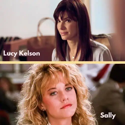 Enneagram 1 Romantic Comedy Characters: Lucy Kelson and Sally