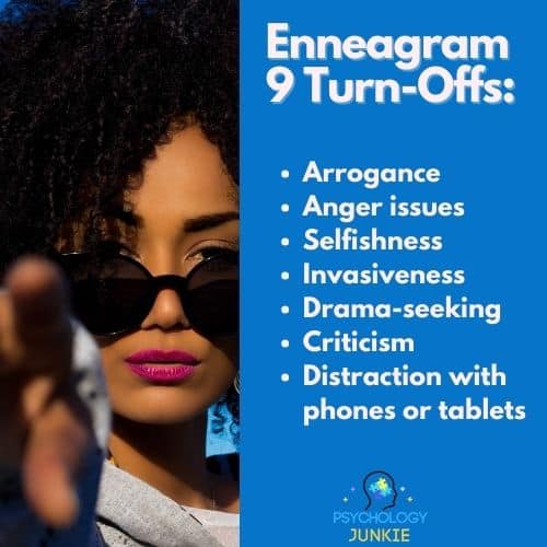 Enneagram 9 Relationship Turn-Offs