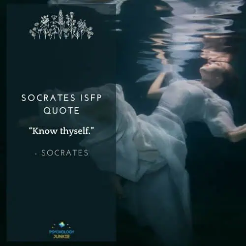 ISFP Socrates Quote
