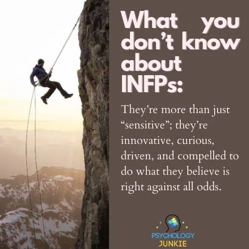 INFPs can be tough when they believe they're doing what is right