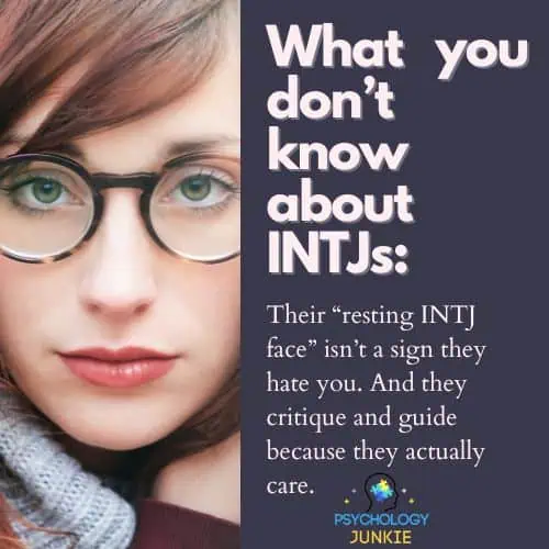 INTJs actually care