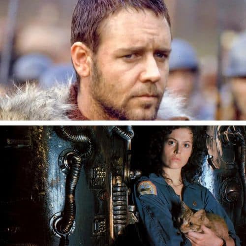 Enneagram 1 Action Heroes: Ellen Ripley and Maximus Decimus Meridius