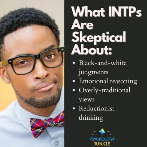 A list of the things INTPs are skeptical of