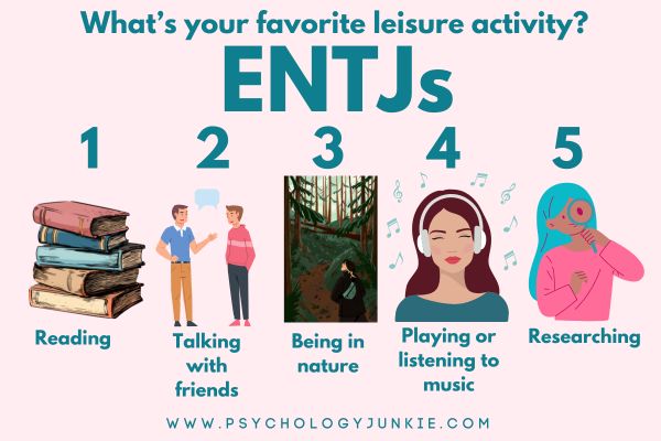 What ENTJs do for fun