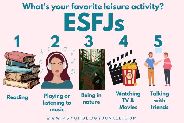 What ESFJs do for fun