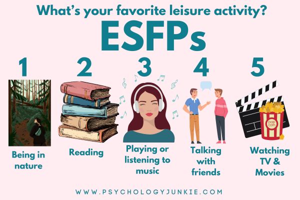 What ESFPs do for fun