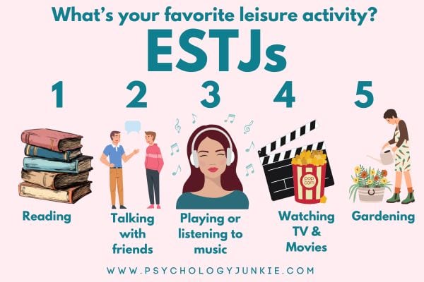 What ESTJs do for fun