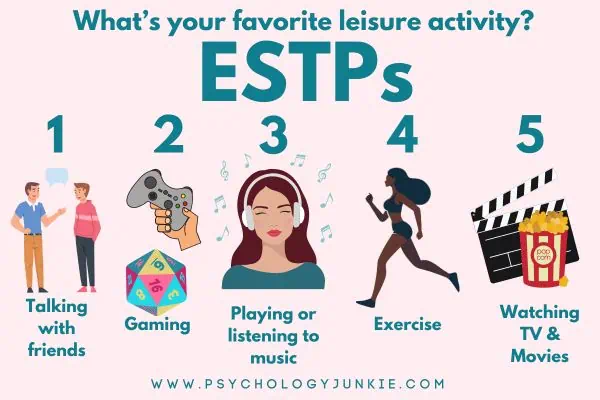 What ESTPs do for fun