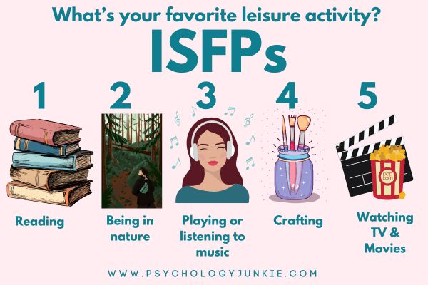 What ISFPs do for fun