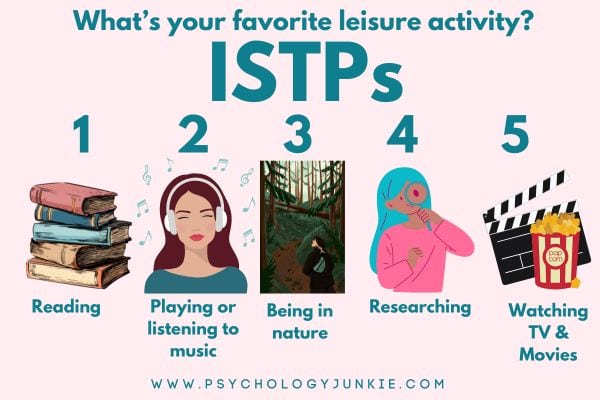 What ISTPs do for fun